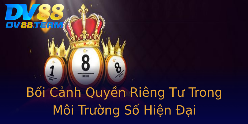 Bối Cảnh Quyền Riêng Tư Trong Môi Trường Số Hiện Đại