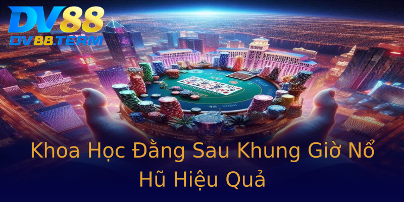 Khoa Học Đằng Sau Khung Giờ Nổ Hũ Hiệu Quả